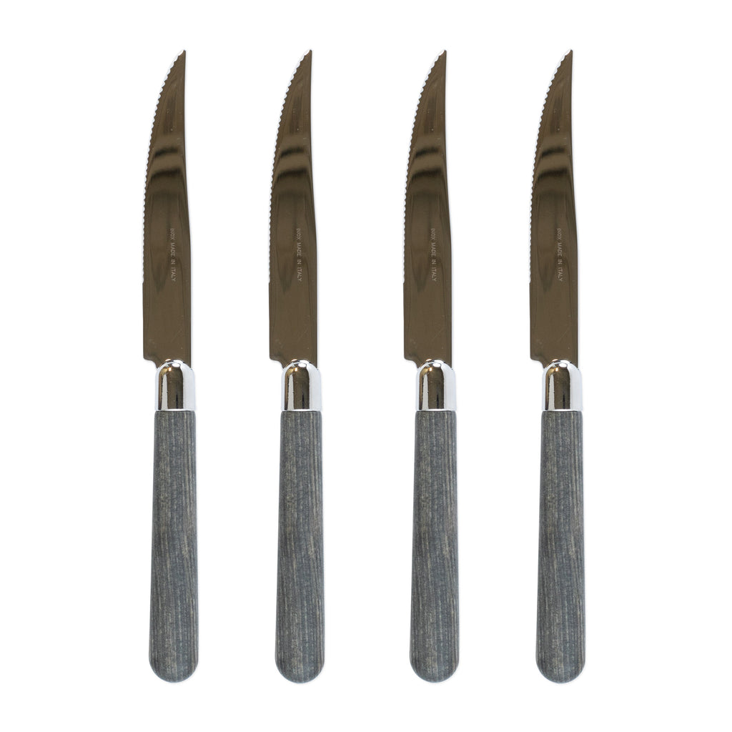 Albero Elm Steak Knives - Set of 4 Flatware Vietri Elm  