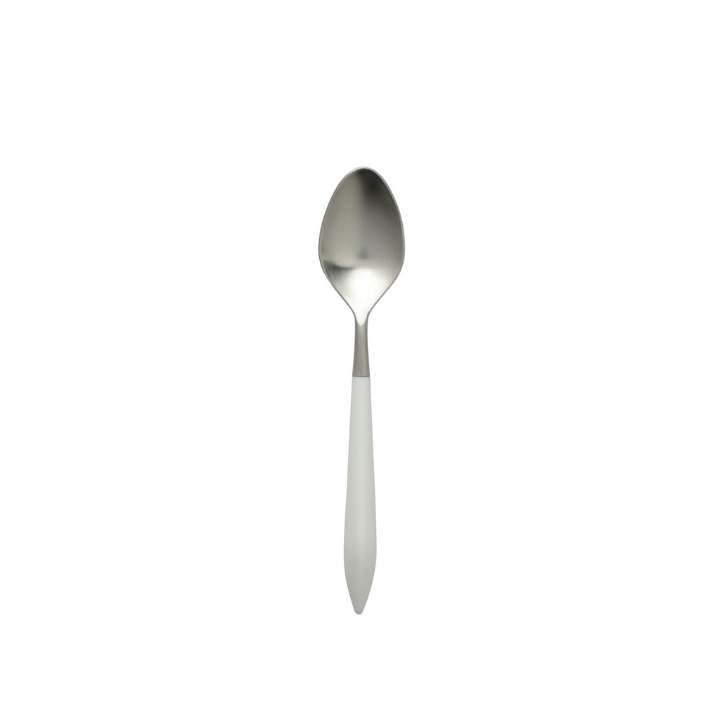 Ares Argento & White Place Spoon Flatware Vietri White  
