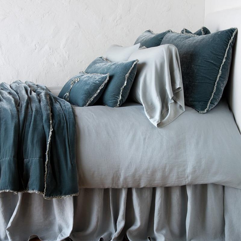 Bella Notte Carmen Bed End Blanket Duvet Covers & Comforters Bella Notte Mineral  