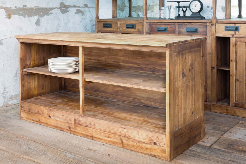Rustic Style Bar Counter Kitchen & Dining Islands Farmhouse Designs   