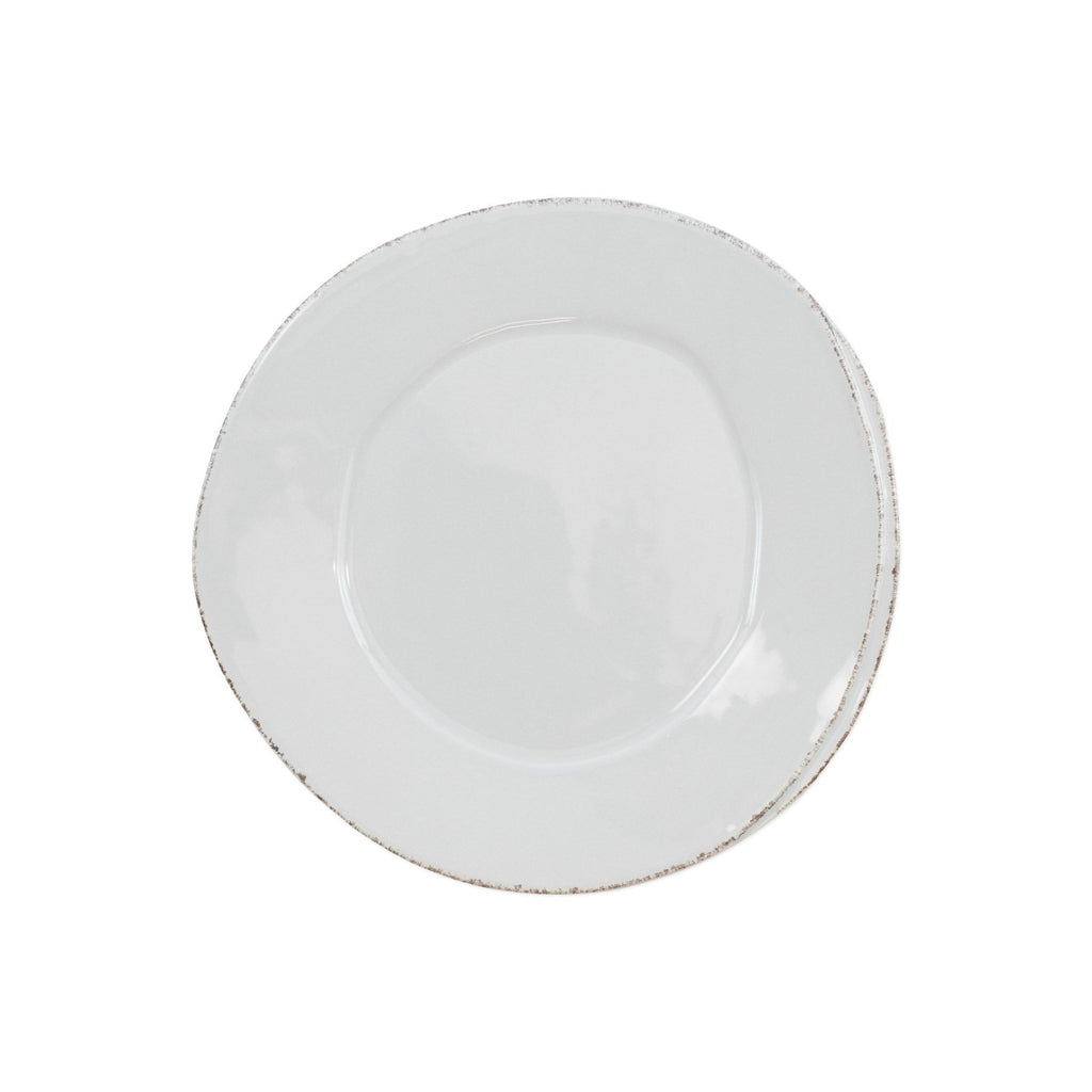 Lastra Salad Plate Dinnerware Vietri Light Gray  