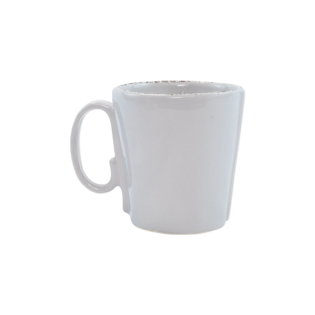 Lastra Mug Bowls & Mugs Vietri Light Gray  