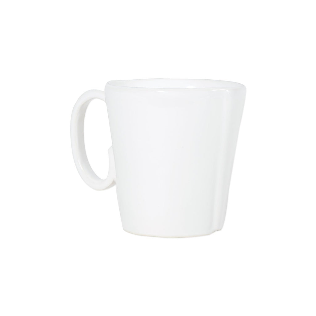 Lastra Mug Bowls & Mugs Vietri White  