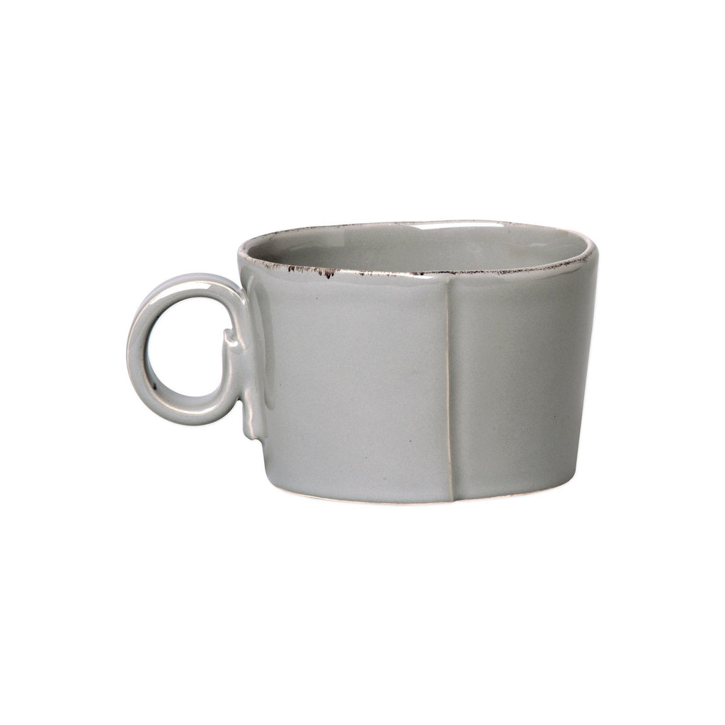 Lastra Jumbo Cup Bowls & Mugs Vietri Gray  