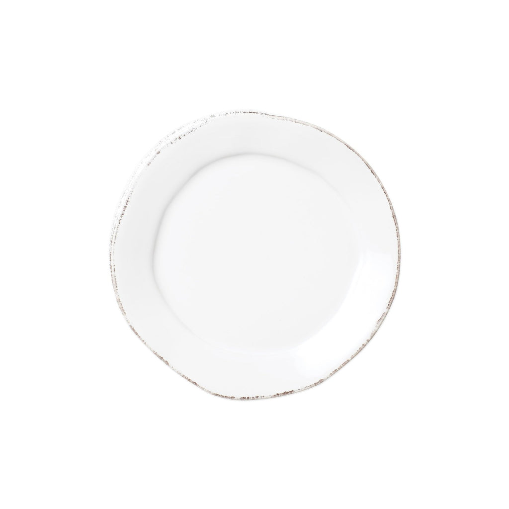 Lastra Canape Plate Dinnerware Vietri White  