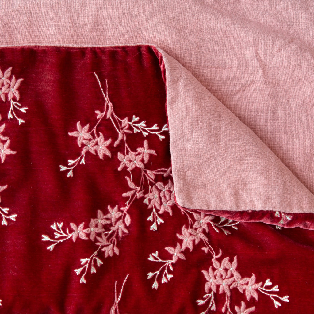 Bella Notte Lynette Bed End Blanket Duvet Covers & Comforters Bella Notte Poppy  