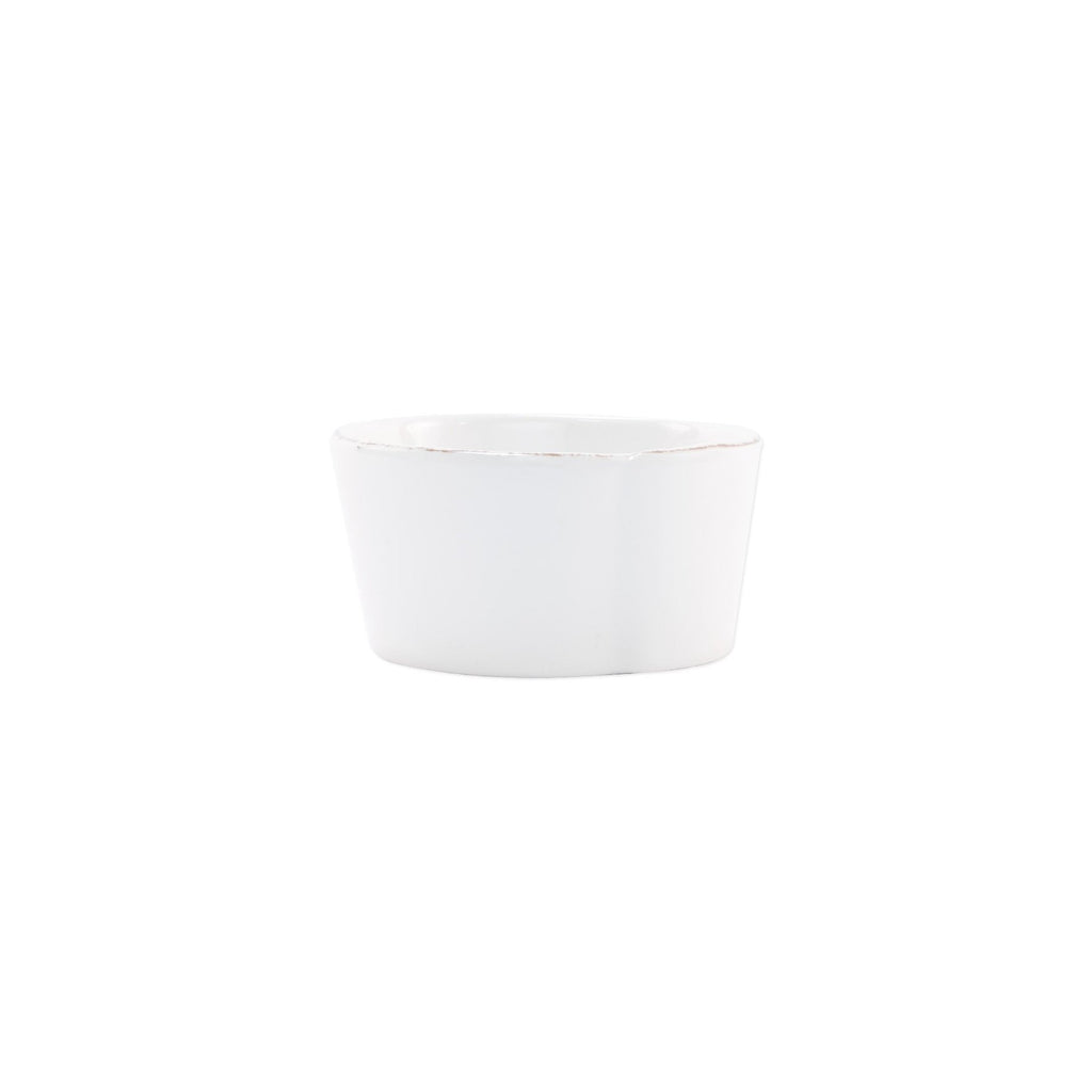 Melamine Lastra White Condiment Bowl Serveware Vietri White  