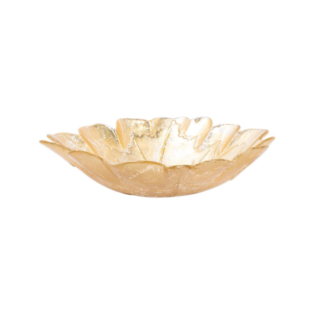 Moon Glass Leaf Medium Bowl Serveware Vietri   