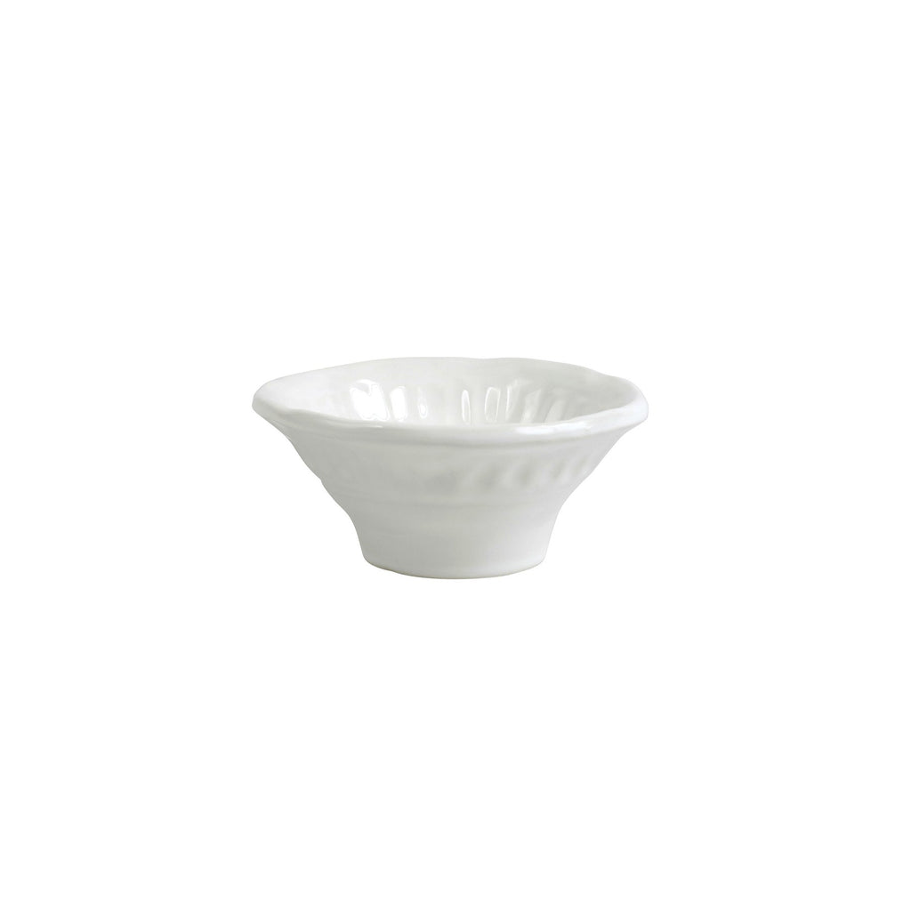 Pietra Serena Dipping Bowl Serveware Vietri White  