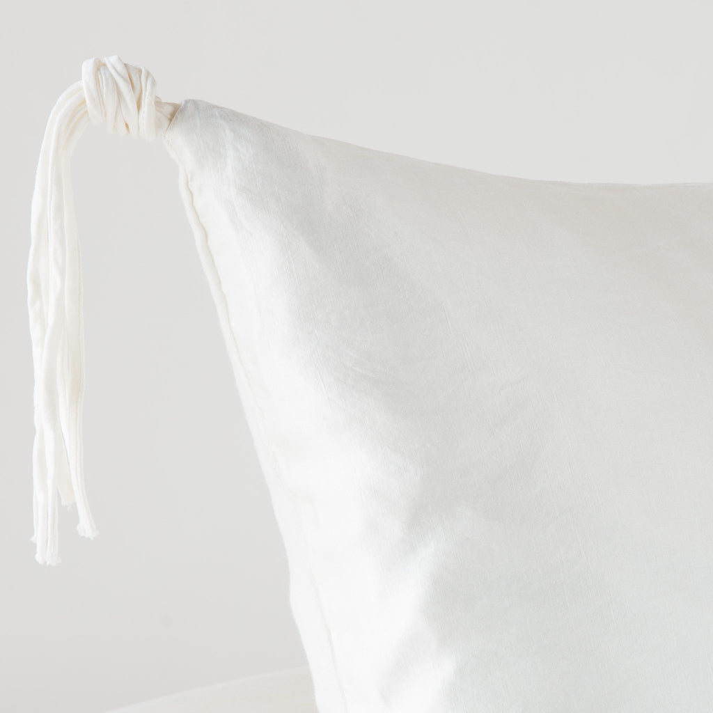 Bella Notte Taline Accent Pillow Decorative Pillows Bella Notte Add Insert Winter White 