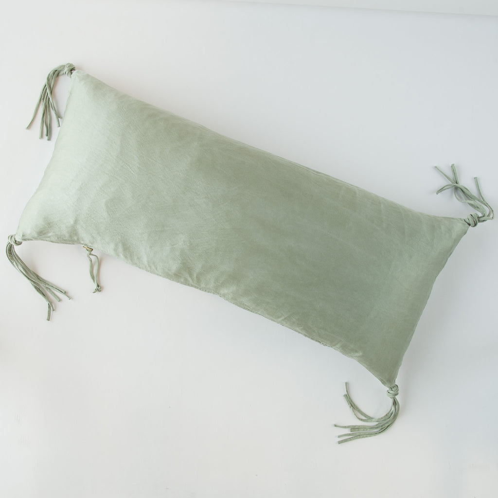 Bella Notte Taline Lumbar Pillow Decorative Pillows Bella Notte Eucalyptus Add Insert 