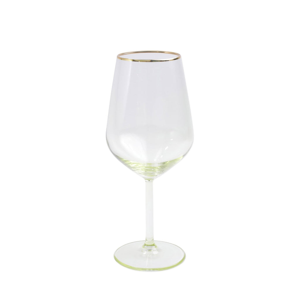 Rainbow Assorted Wine Glasses - Set of 4 Glassware Vietri   