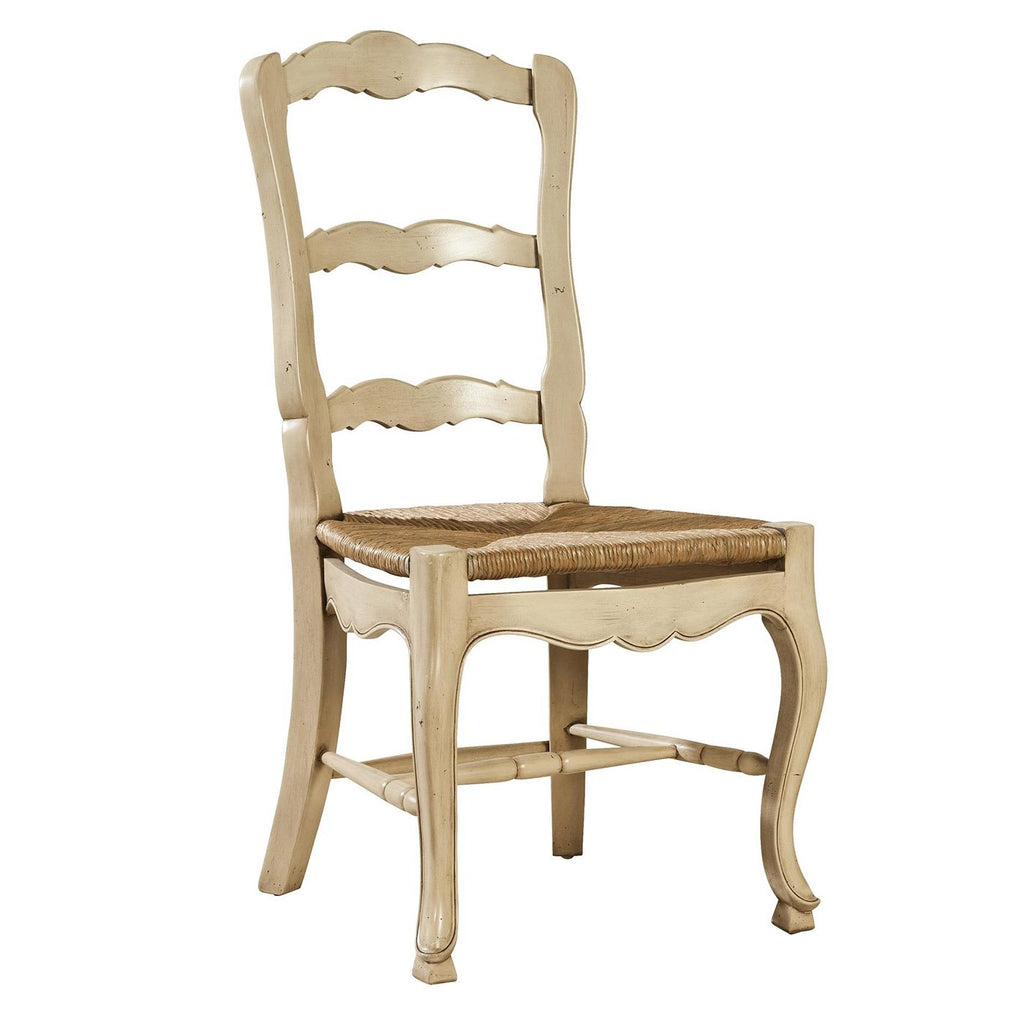 Ladderback Side Chair in Natural Dining Chairs Ornamental Classics   