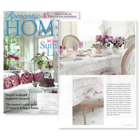Romantic Homes - Summer Living - July 2013