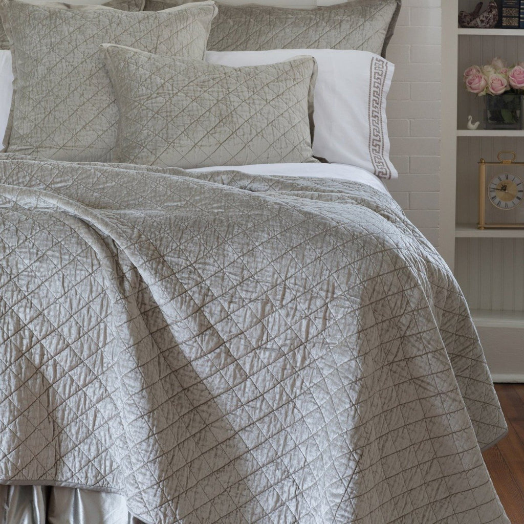 Lili Alessandra Chloe Diamond Quilted Coverlet Quilts & Coverlets Lili Alessandra   