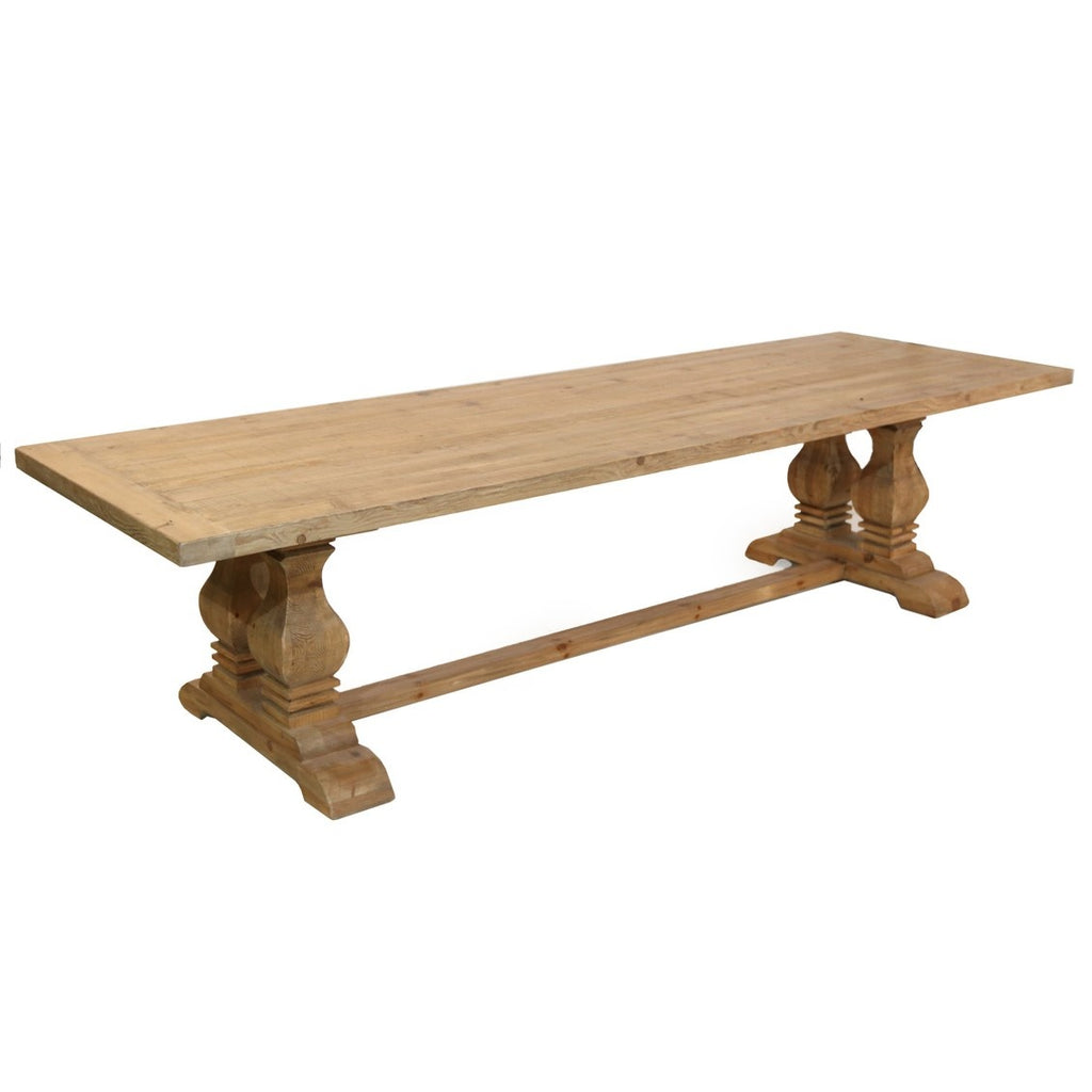 Long Windsor House Trestle Table Tables Ornamental Classics   