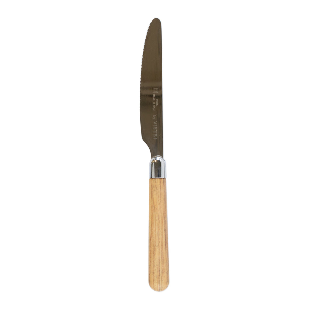 Albero Oak Place Knife Flatware Vietri Oak  