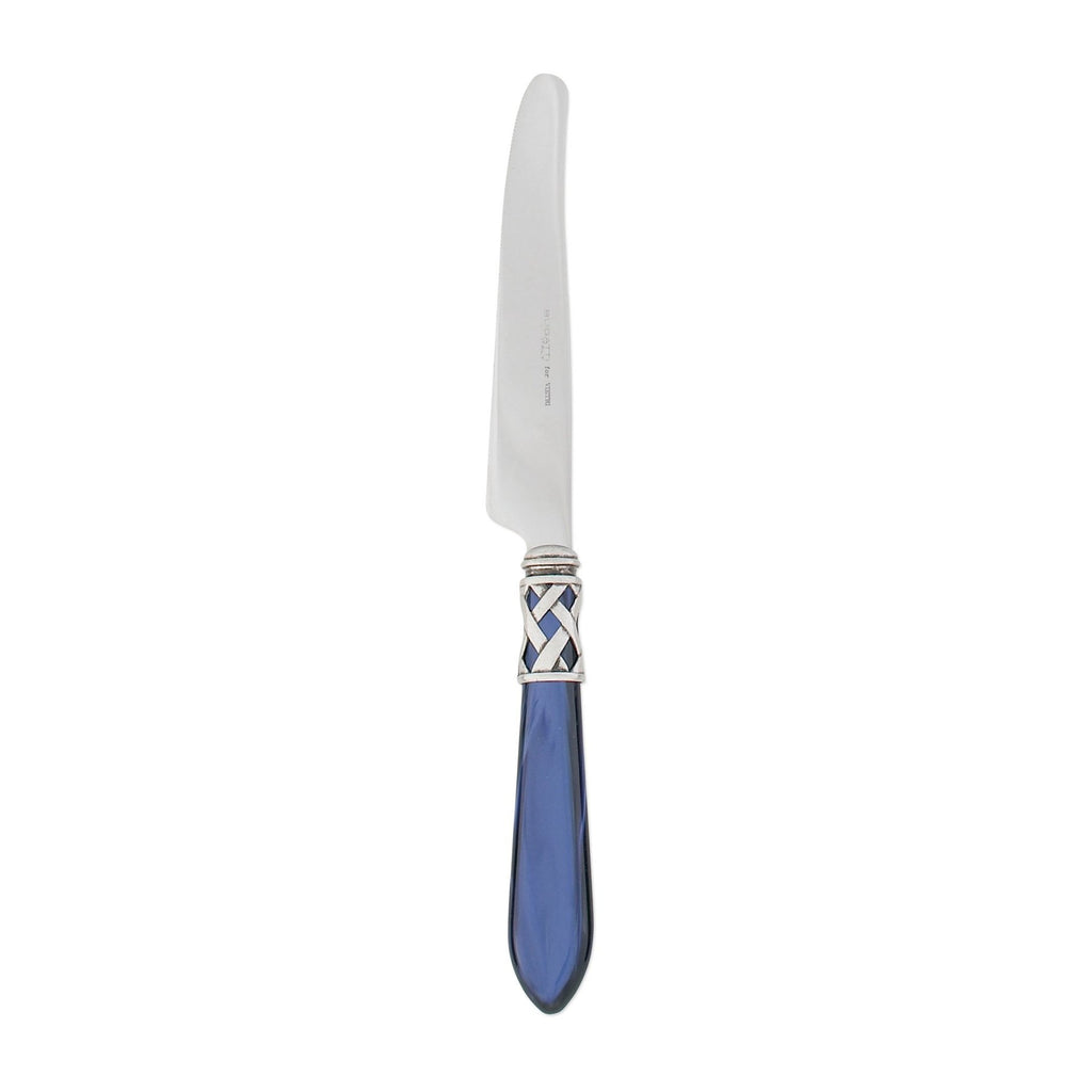 Aladdin Antique Finish Place Knife Serveware Vietri Blue  