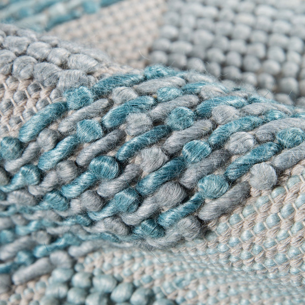 Blue Diamond Textured Rug – The Bella Cottage Inc.