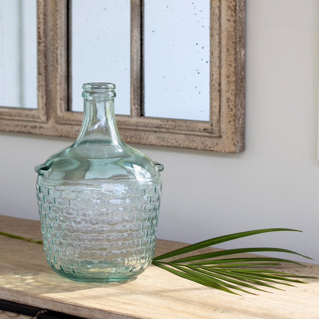 Basketweave Cellar Bottle in Small Vases Farmhouse Designs   