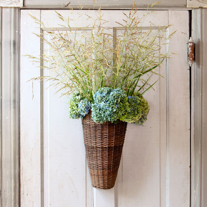 Woven Door Basket Decor Farmhouse Designs   