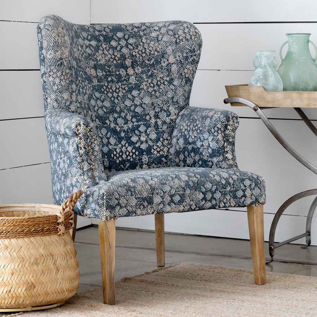 Flora Upholstered Arm Chair Bergeres & Upholstered Chairs Farmhouse Designs   