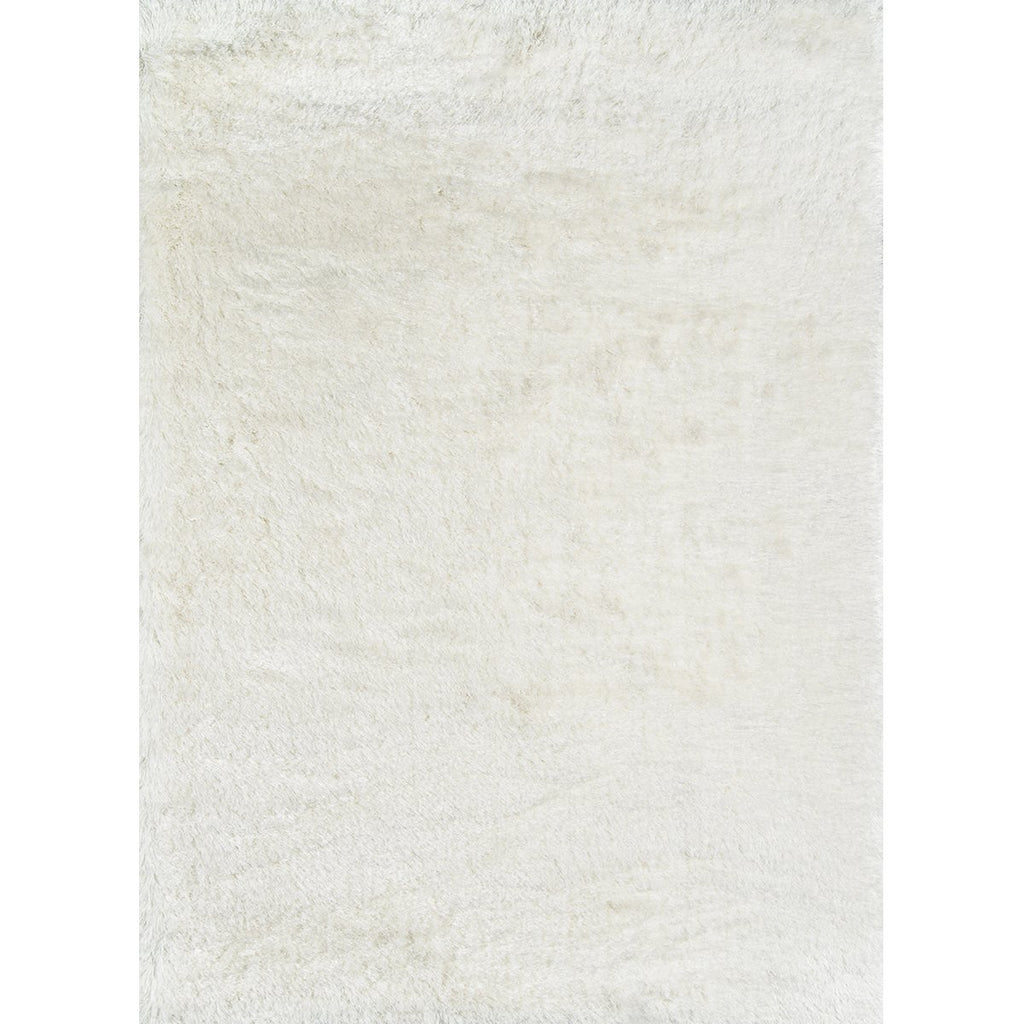 Elegant White Shag Rug Rugs Momeni 7.6' x 9.6'  