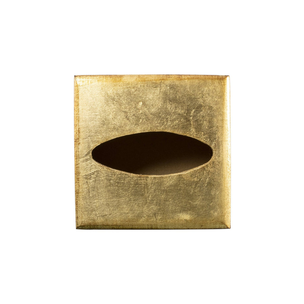 Florentine Wooden Accessories Gold Tissue Box Decor Vietri   