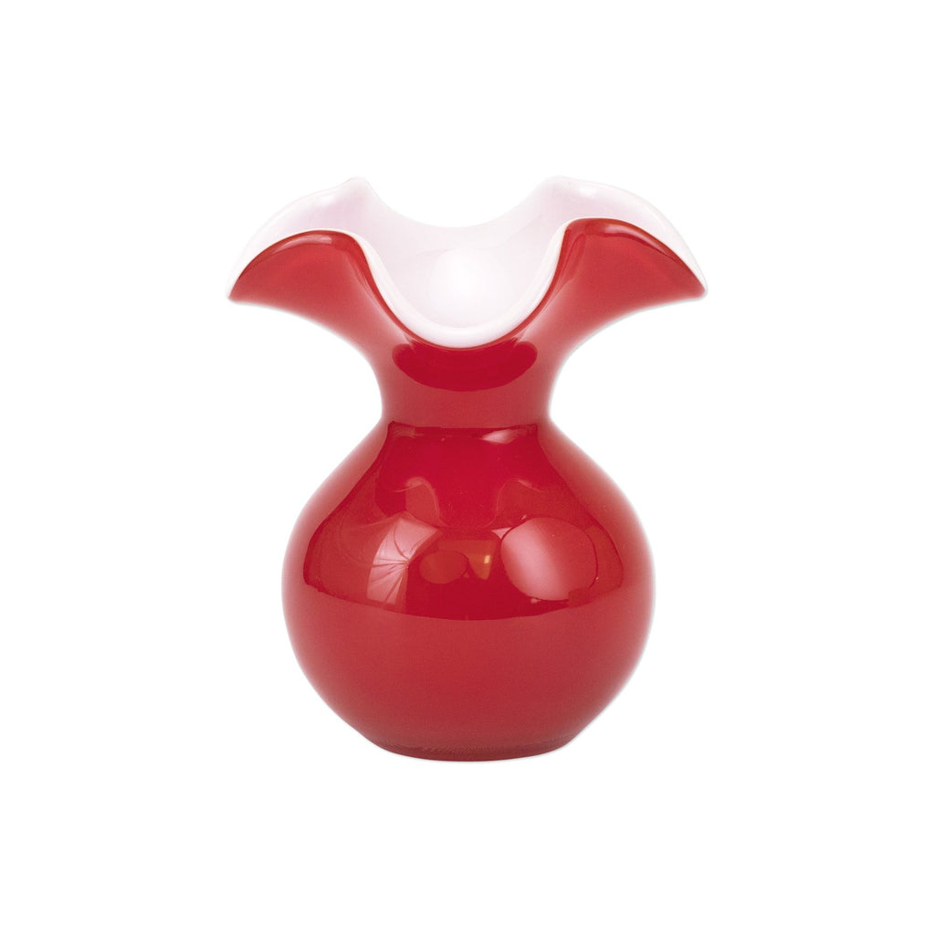 Hibiscus Glass Red Bud Vase Vases Vietri   