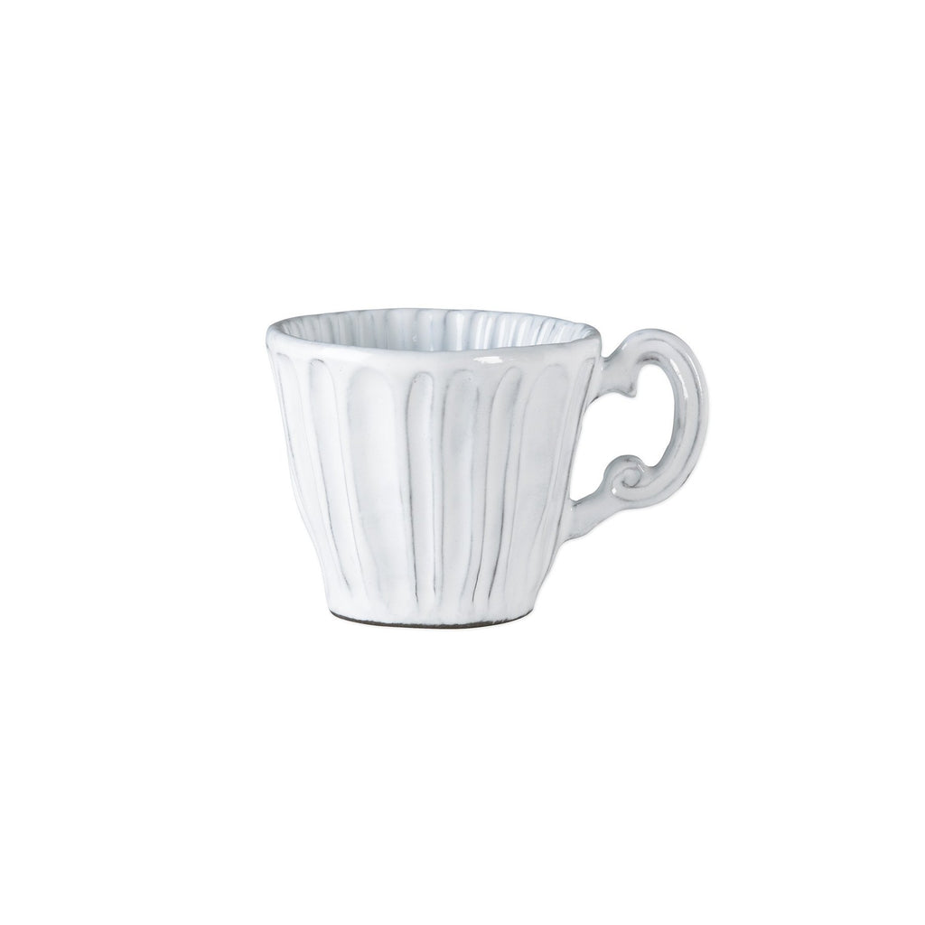 Incanto Stripe Mug Dinnerware Vietri White  