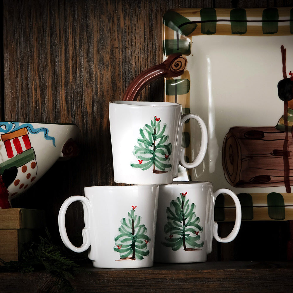 Lastra Holiday Mug Bowls & Mugs Vietri   