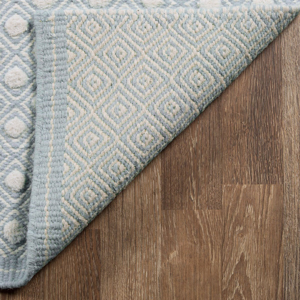 Windsor Blue Wool Rug – The Bella Cottage Inc.