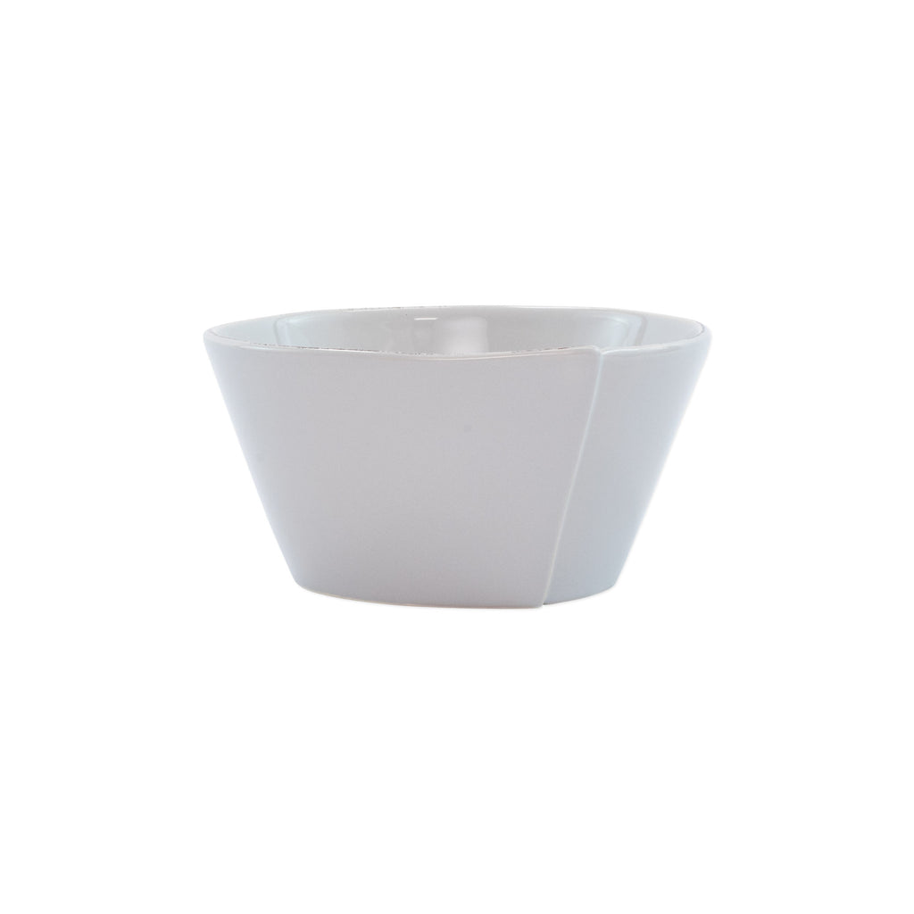 Lastra Stacking Cereal Bowl Bowls & Mugs Vietri Light Gray  