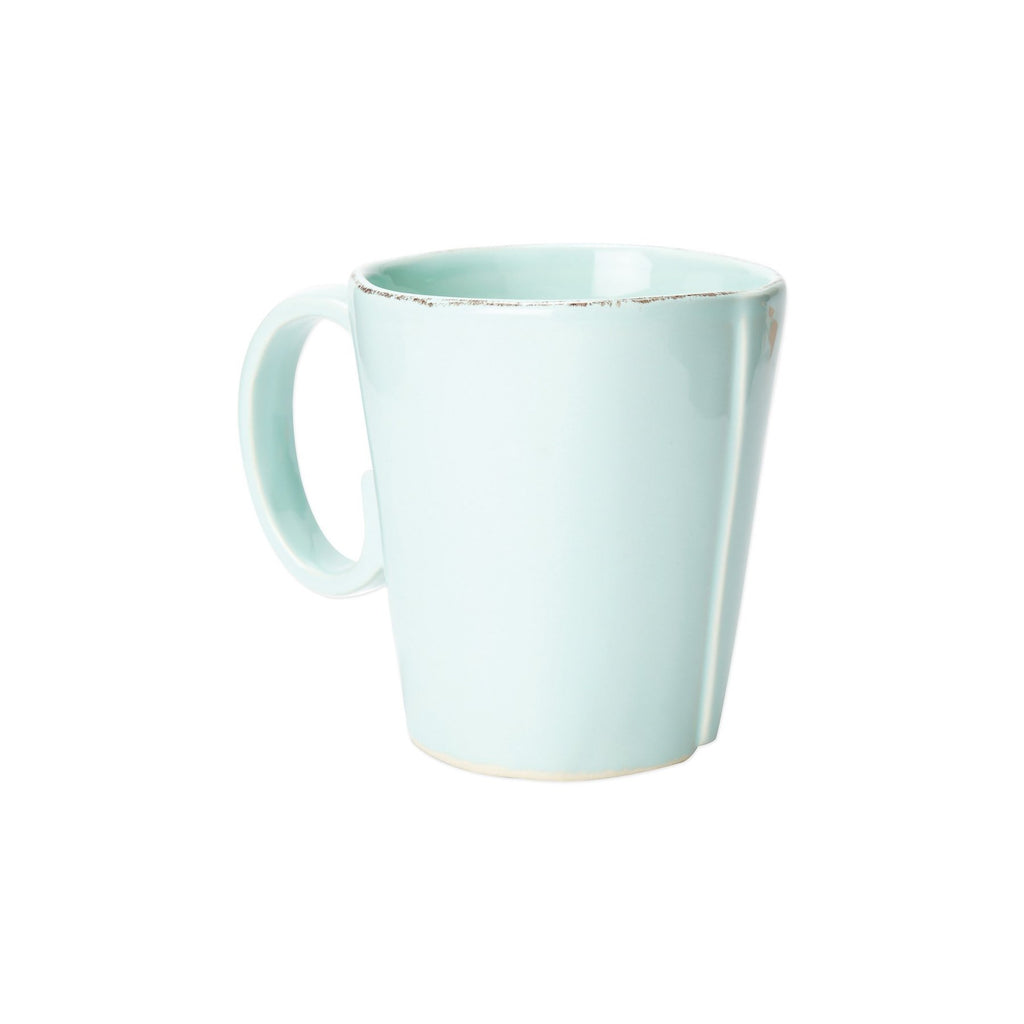 Lastra Mug Bowls & Mugs Vietri Aqua  