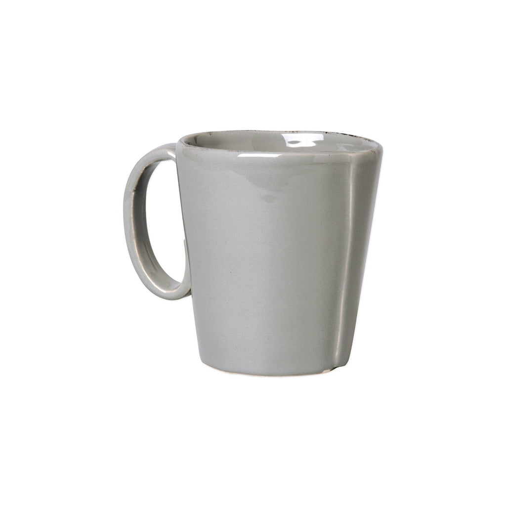 Lastra Mug Bowls & Mugs Vietri Gray  