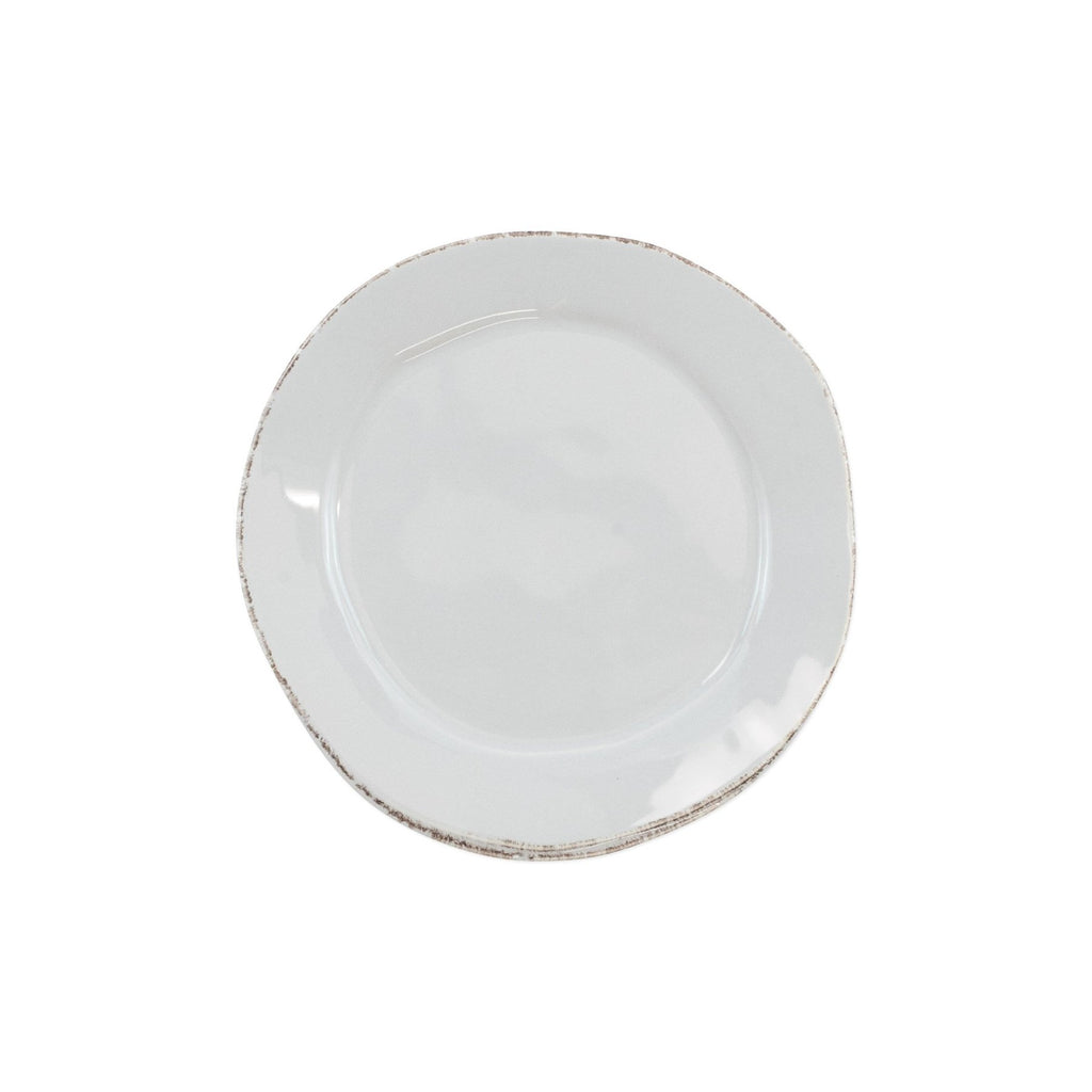 Lastra Canape Plate Dinnerware Vietri Light Gray  