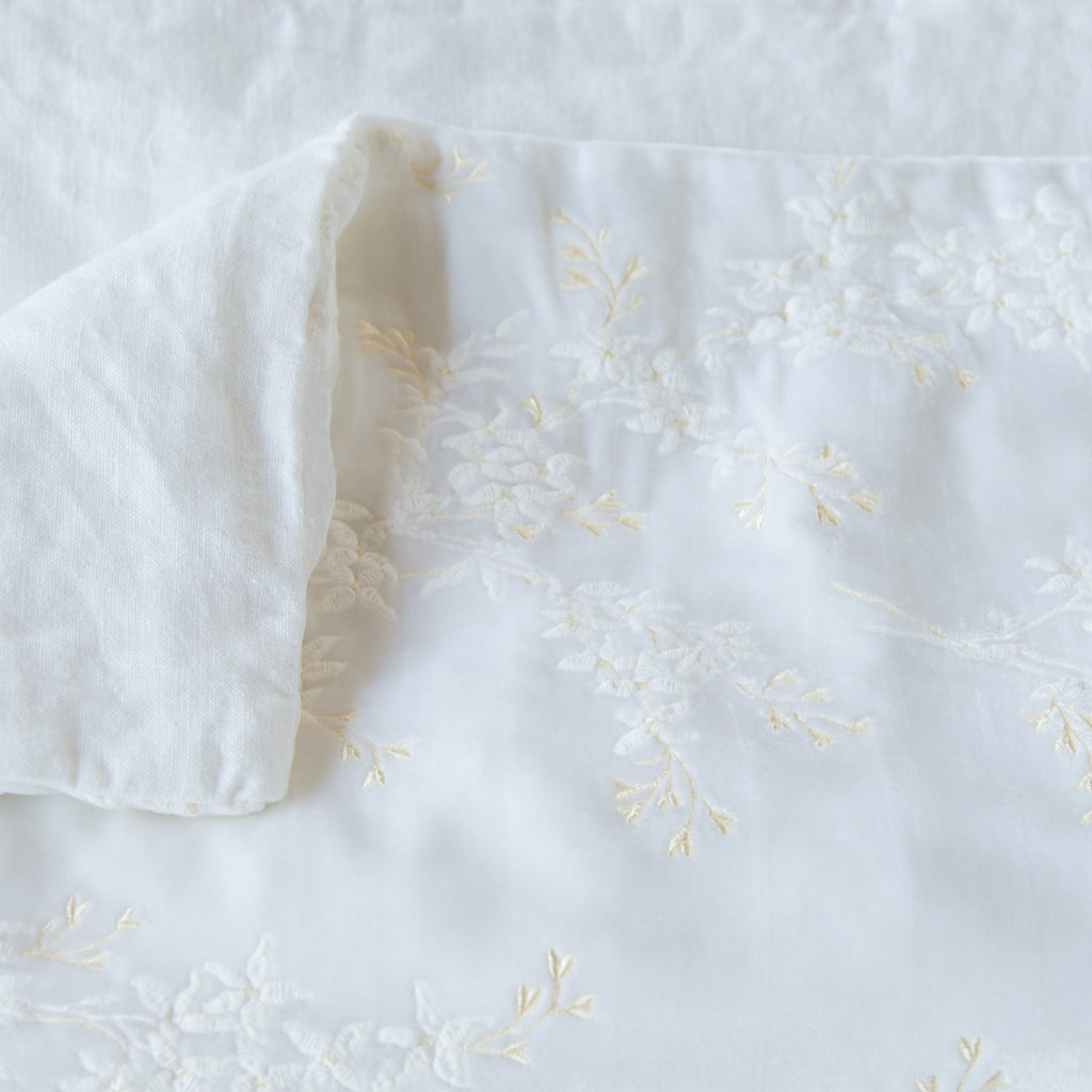 Bella Notte Lynette Bed End Blanket Duvet Covers & Comforters Bella Notte White  