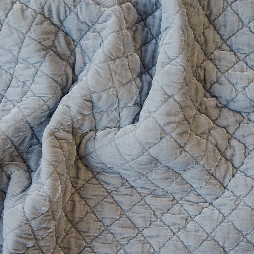 Bella Notte Silk Velvet Quilted Fabric By The Yard Fabric by the Yard Bella Notte   