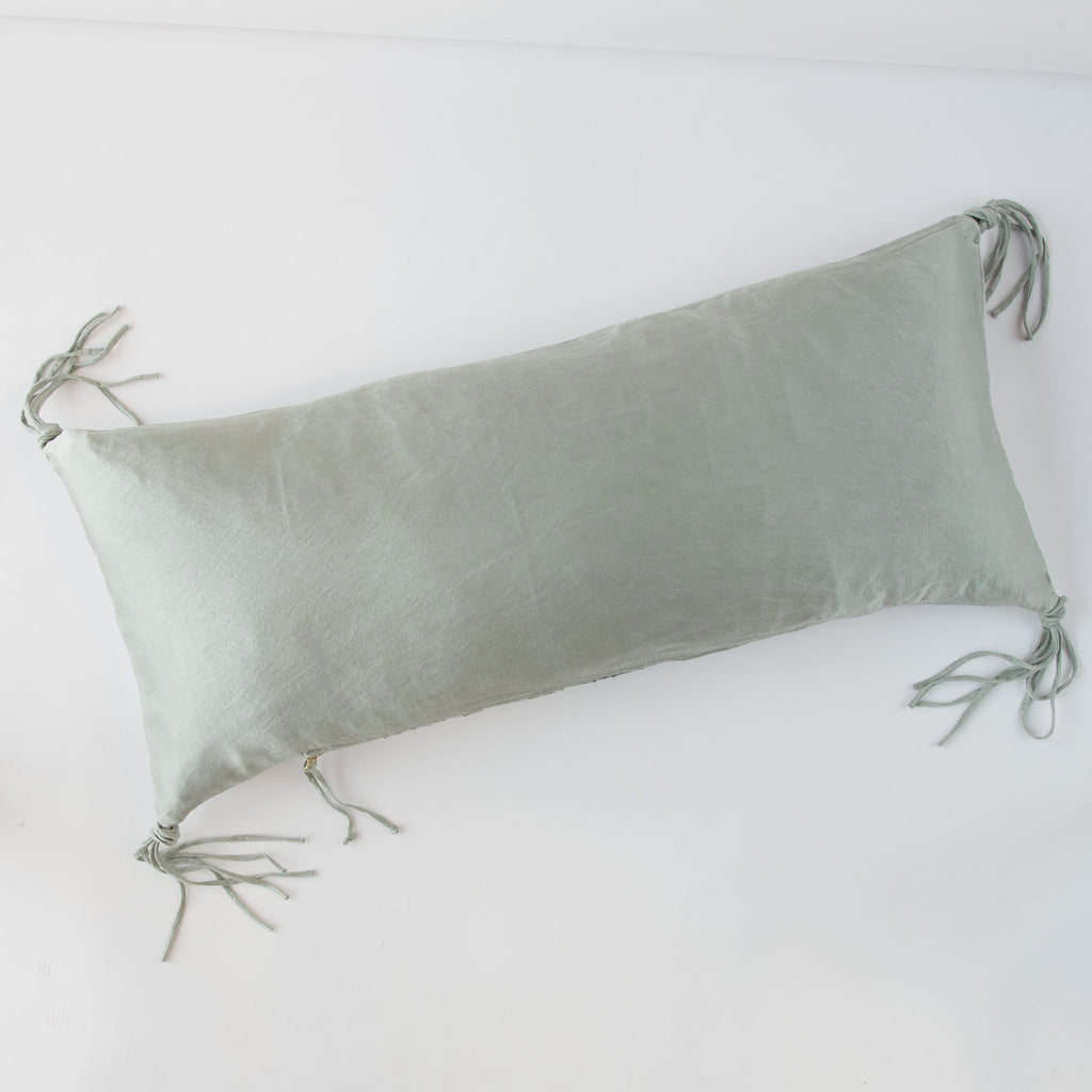 Bella Notte Taline Lumbar Pillow Decorative Pillows Bella Notte Mineral Add Insert 