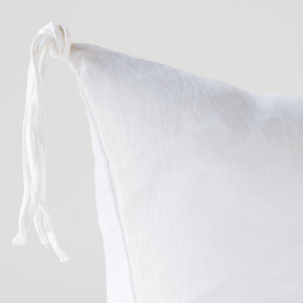 Bella Notte Taline Lumbar Pillow Decorative Pillows Bella Notte White Add Insert 