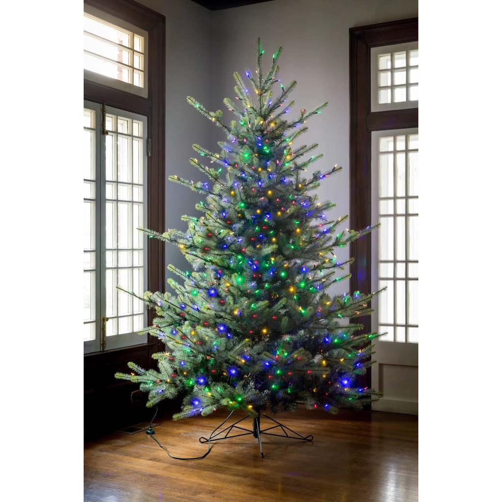 Blue Spruce Tree with Lights 7.5' Decor Farmhouse Designs   