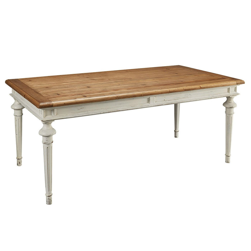 White Basel Table – The Bella Cottage Inc.